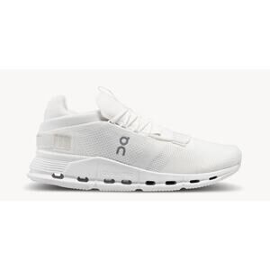 On Running Cloudnova 2 All White Lightweight Running Shoes Womens 7